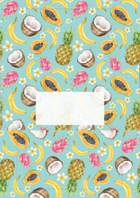 Load image into Gallery viewer, Tropical Fruits Printable Stationery
