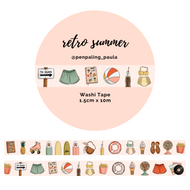 Retro Summer - Washi Tape
