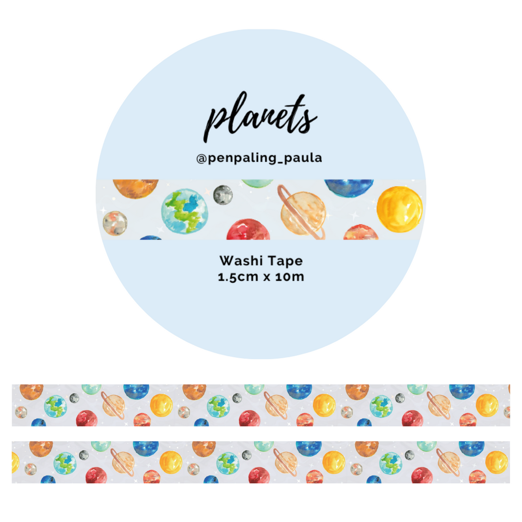 Planeten - Washi Tape