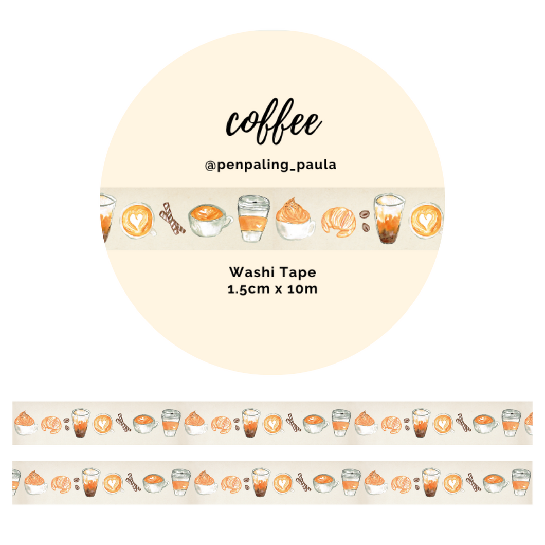 Kaffee - Washi Tape
