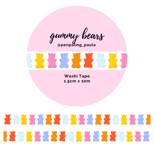 Gummy Bears - Washi Tape
