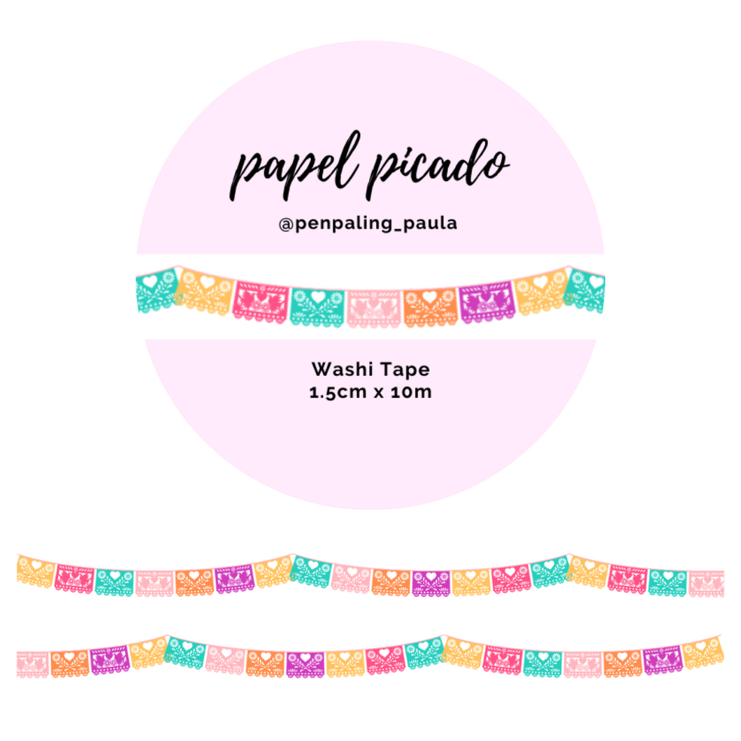 Papel Picado - Washi Tape