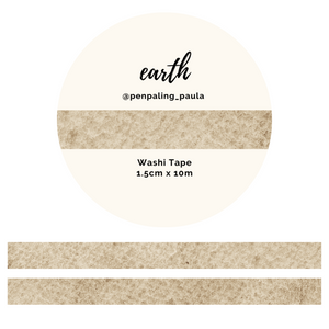 Earth - Washi Tape