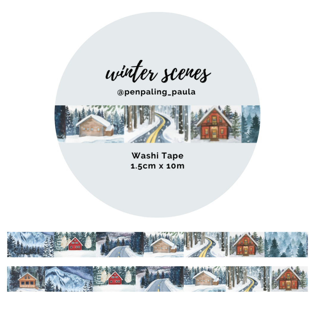 Winter Scenes - Washi Tape