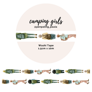Camping Girls - Washi Tape