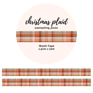 Weihnachtskaro – Washi Tape