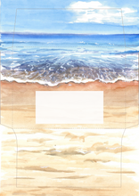 Load image into Gallery viewer, Beach Printable Stationery
