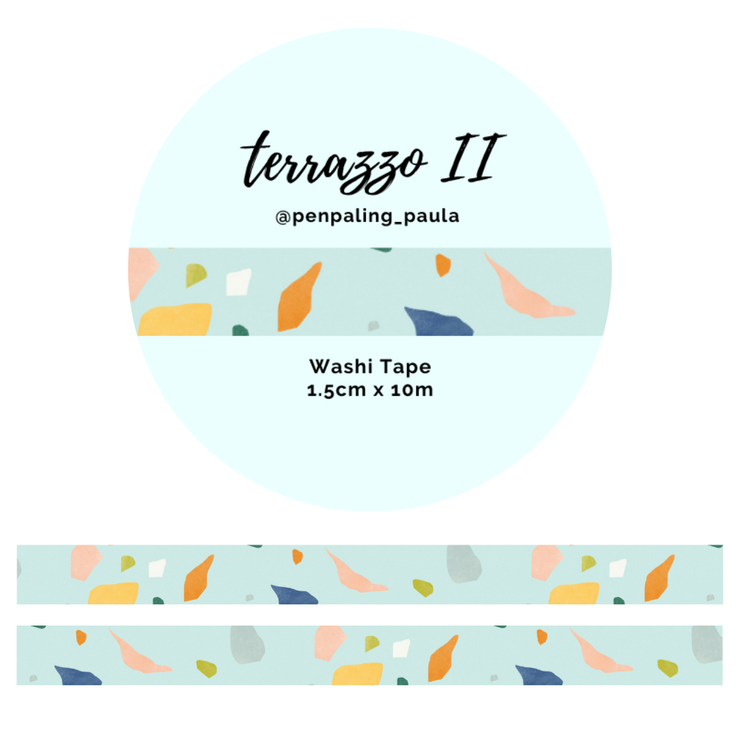 Terrazzo II - Washi Tape