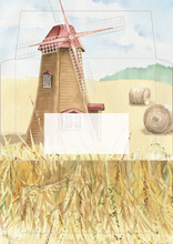 Load image into Gallery viewer, Windmill Printable Stationery

