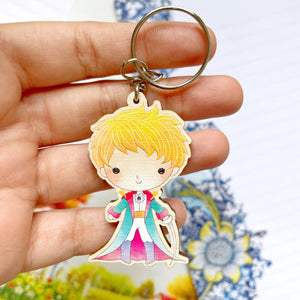 Little Prince - Wooden Keychain