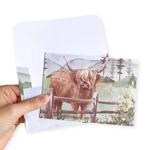 Highland Cow - Envelope
