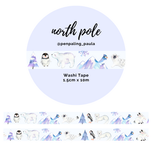 North Pole - Washi Tape