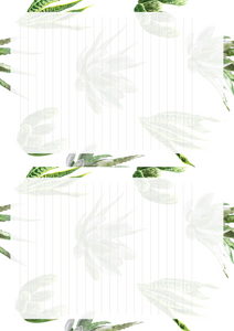 Succulents Printable Stationery