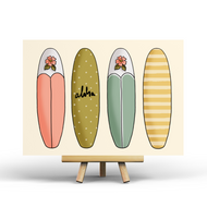 Surf Board - Postcard