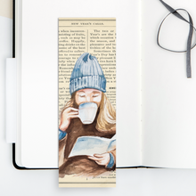 Load image into Gallery viewer, Book &amp; Coffee - Bookmark
