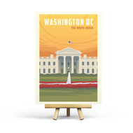Washington DC - Retro-Reisepostkarte