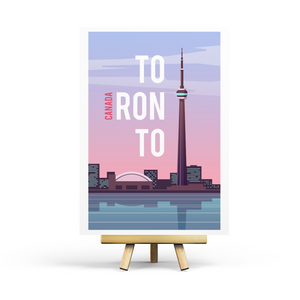 Toronto - Retro-Reisepostkarte