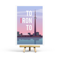 Toronto - Retro Travel Postcard