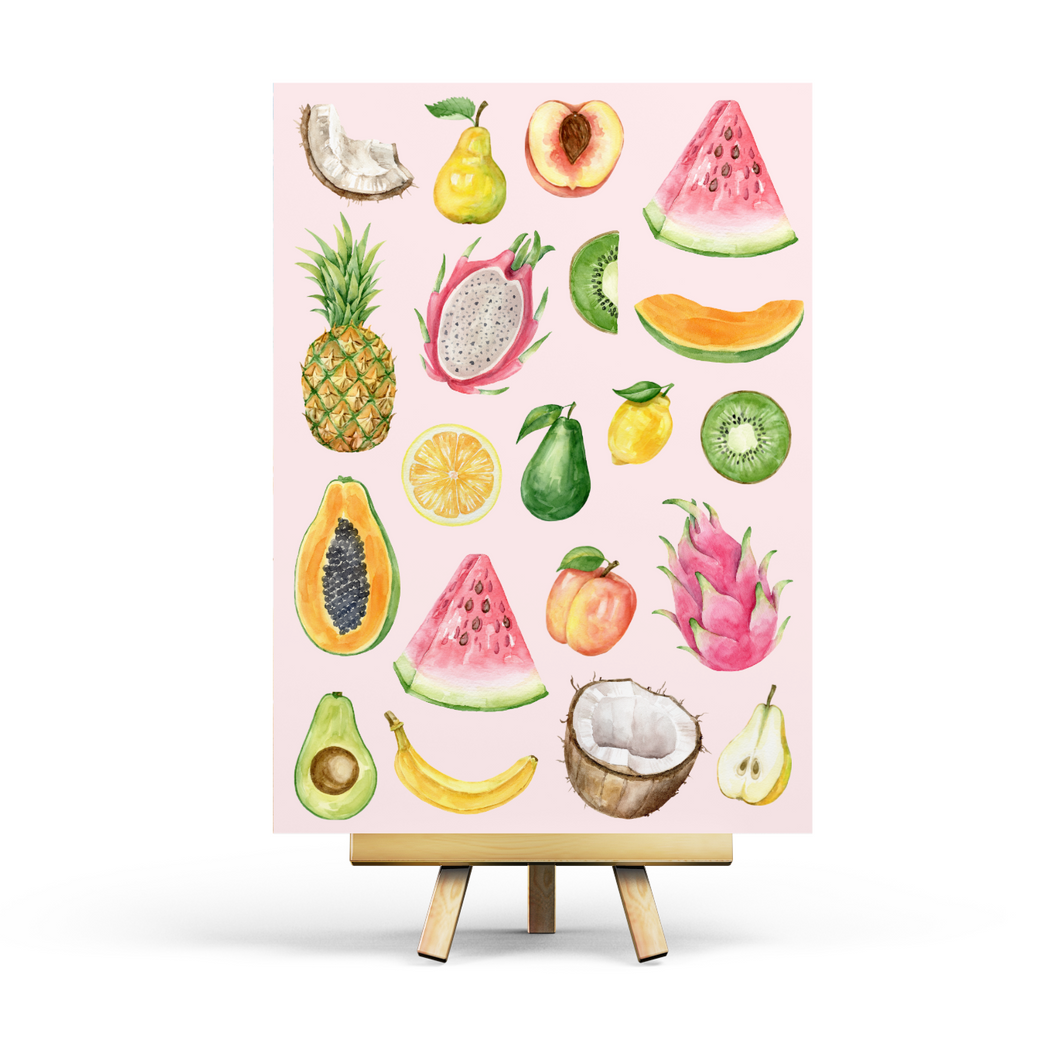 Tropical Fruits - Postcard