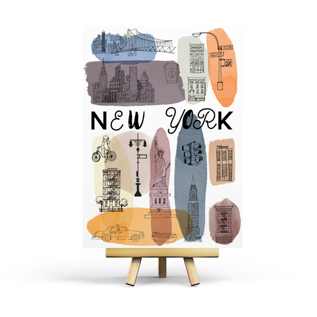 New York - Postcard