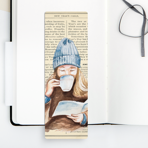 Book & Coffee - Bookmark